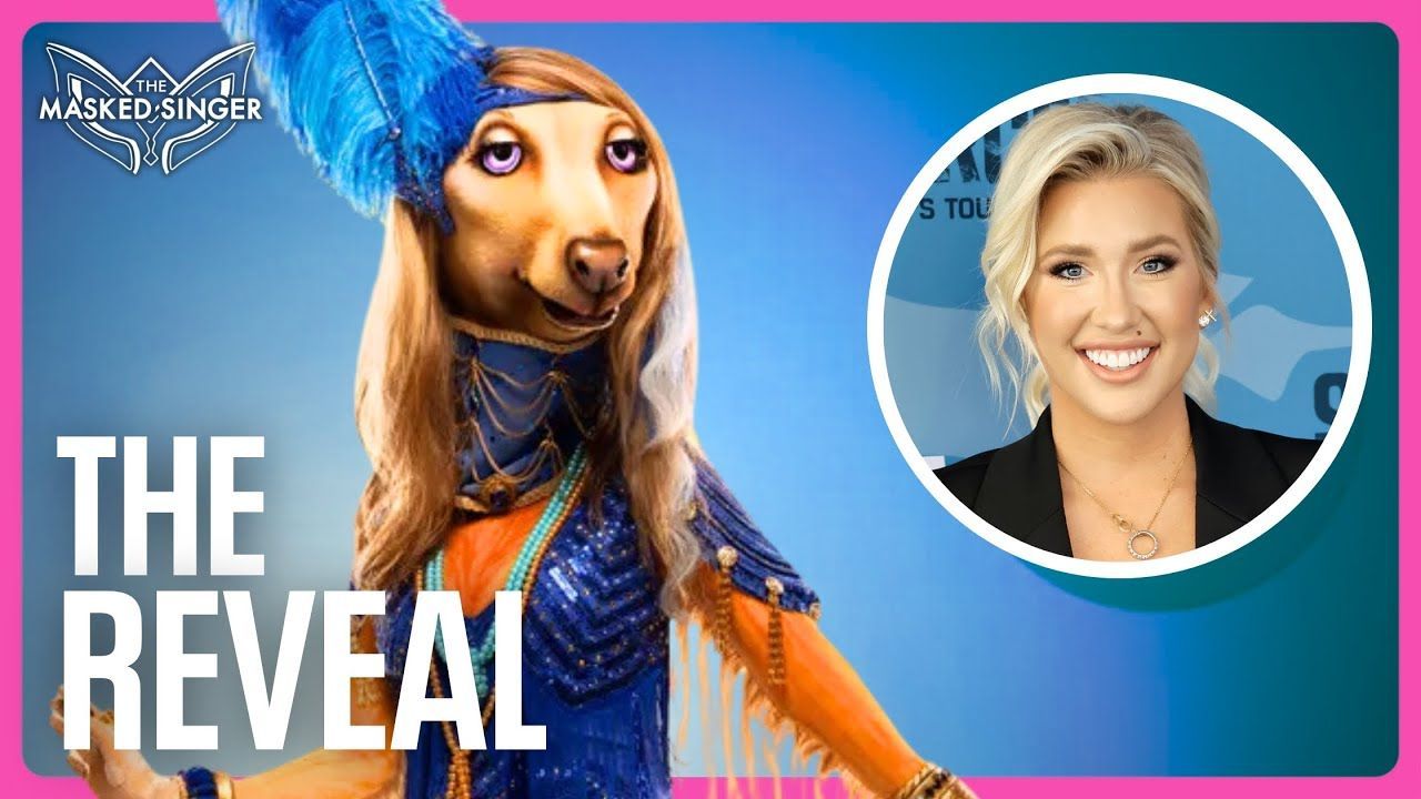 The Reveal: Savannah Chrisley is Afghan Hound (Image via YouTube/ The Masked Singer Spoilers)