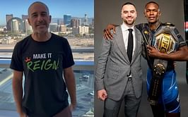 Jon Anik responds after Tim Simpson questions Israel Adesanya's absence from the commentator's iconic knockout list