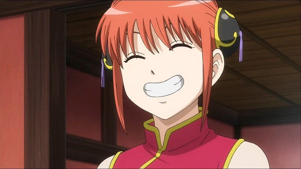 Kagura is usually a jolly character (image via Sunrise)