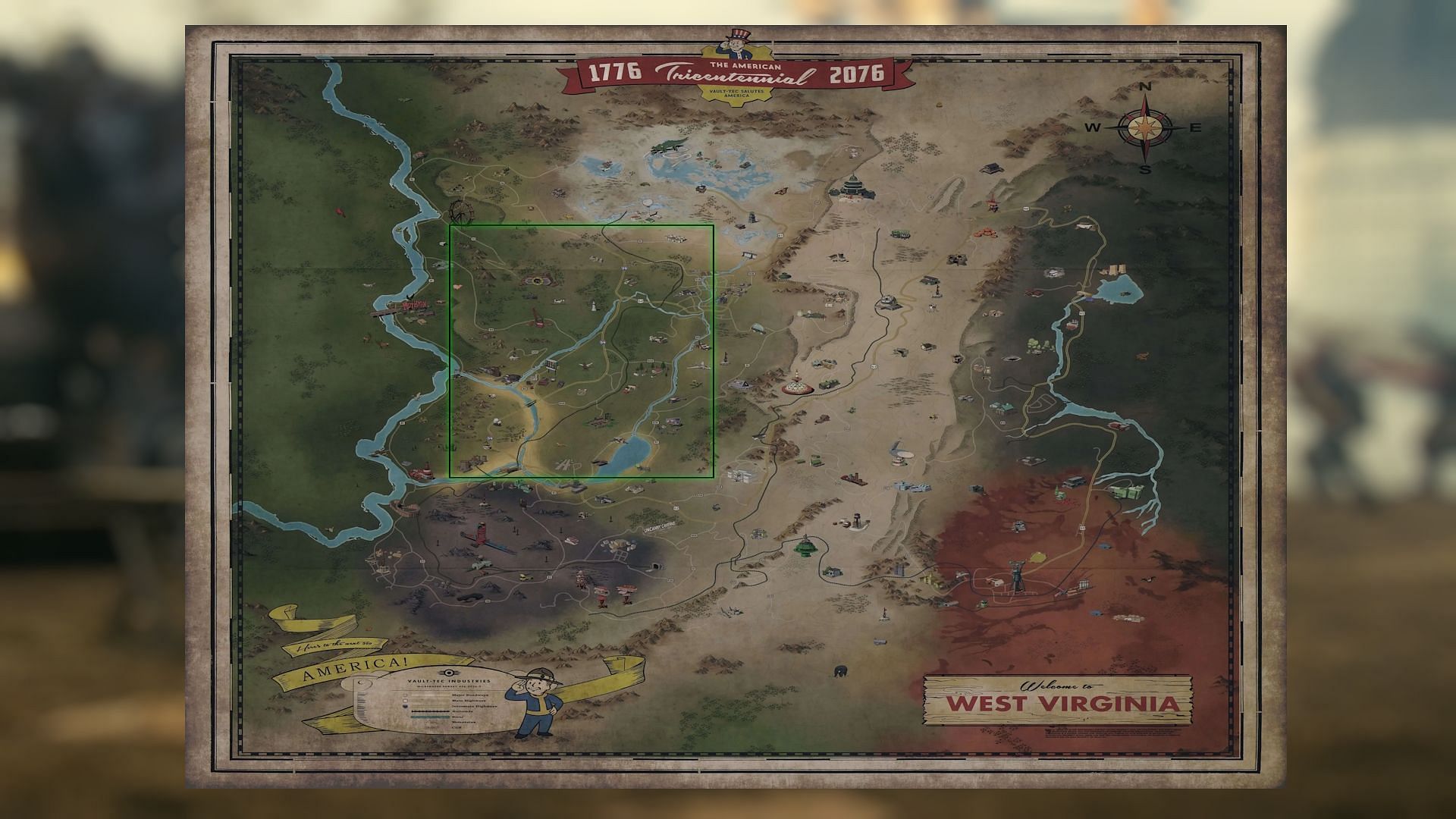 The Forest region in-game (Image via Bethesda Game Studios)