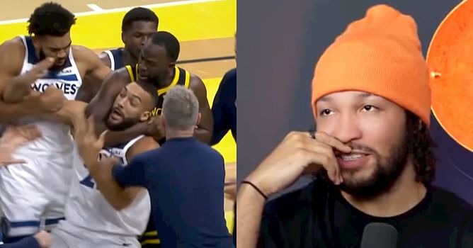 “Draymond Green putting Rudy in a headlock”: Jalen Brunson hilariously picks wildest moment of the year