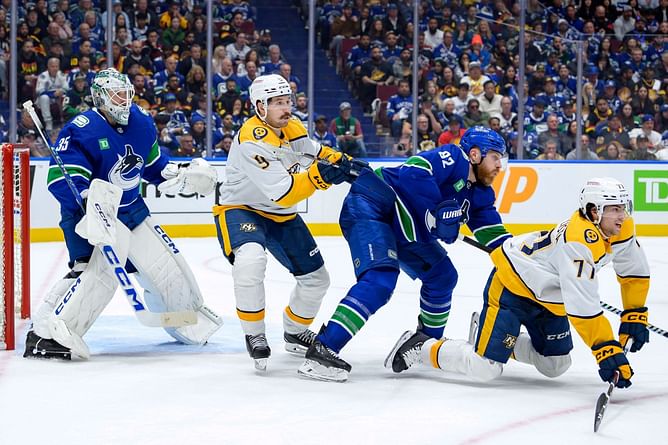 Elliotte Friedman and Kevin Bieksa speculate if Vancouver Canucks' entry music of U2's "Streets Have No Name" was to troll Nashville Predators