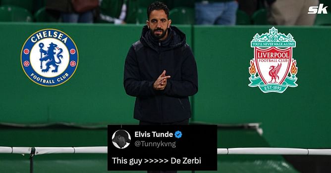 "Liverpool's next coach", "He's coming to Chelsea" – Fans in awe as Ruben Amorim spearheads Sporting CP to crucial win against Benfica
