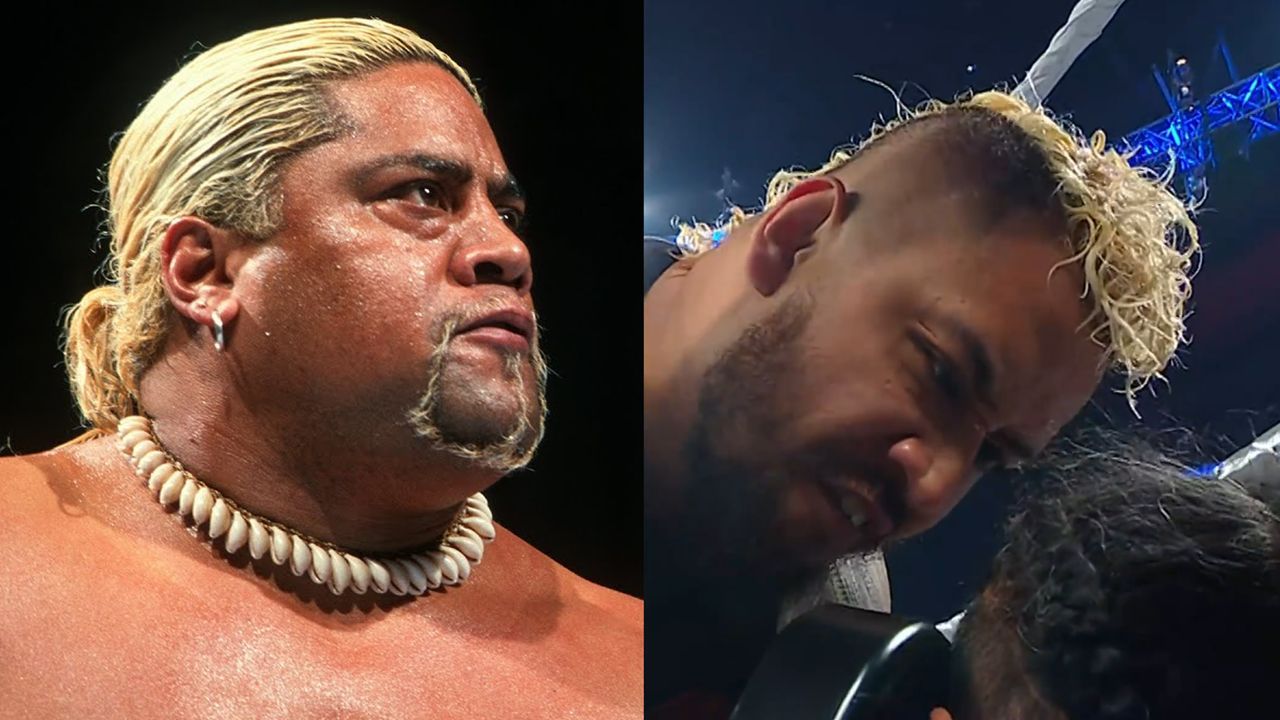 Rikishi reacts to Solo Sikoa kicking Jimmy Uso out of The Bloodline