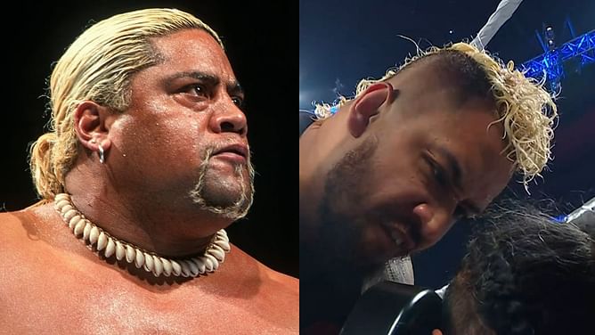 Rikishi reacts to Solo Sikoa kicking Jimmy Uso out of The Bloodline