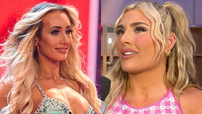 Carmella sends a message to Tiffany Stratton amid WWE absence, latter responds