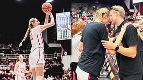 WNBA bound Cameron Brink shares adorable snap with BF Ben Felter for latest career achievement: "Beyond proud"