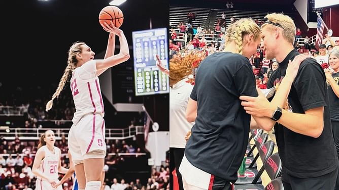 WNBA bound Cameron Brink shares adorable snap with BF Ben Felter for latest career achievement: "Beyond proud"