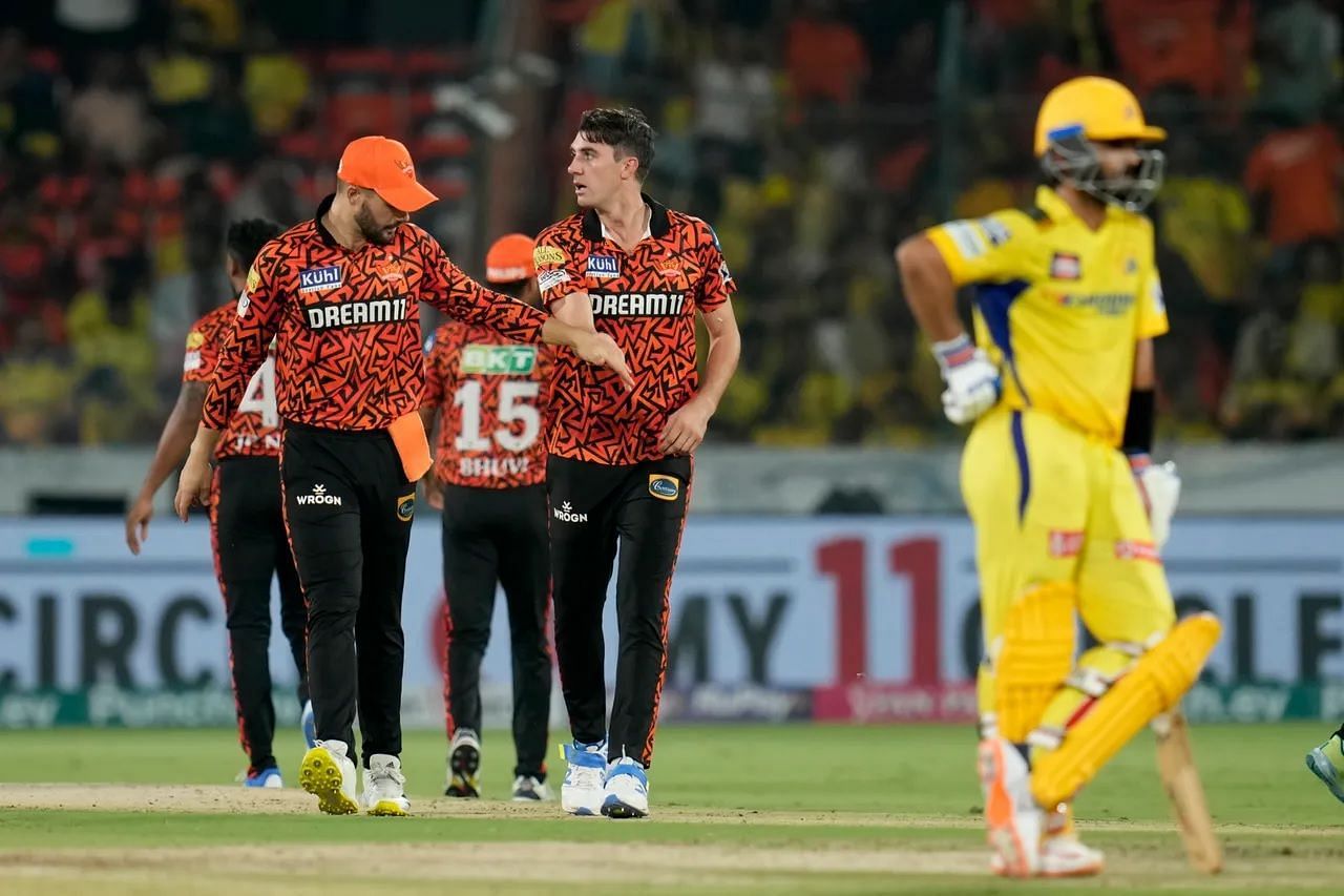 The SRH bowlers were parsimonious in the final few overs of CSK
