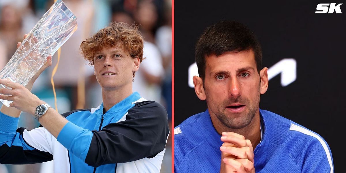 Novak Djokovic has hailed Jannik Sinner as the best player in the world right now