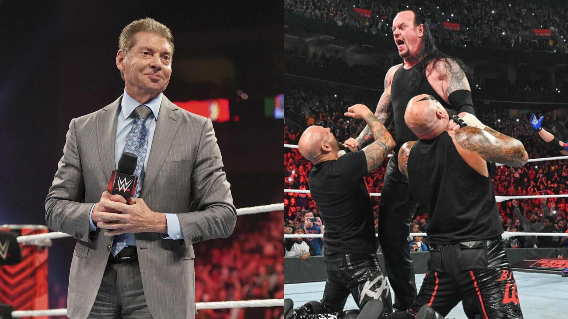 Vince McMahon worked with The Undertaker for decades [Photos courtesy of WWE