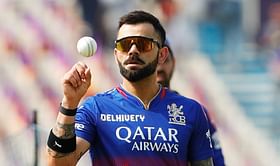[Watch] Virat Kohli teases Eden Gardens crowd by preparing to bowl in RCB vs KKR IPL 2024 match