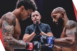 “Made it look easy” - Fans marvel at Demetrious Johnson’s impeccable technique against rival Adriano Moraes in Denver