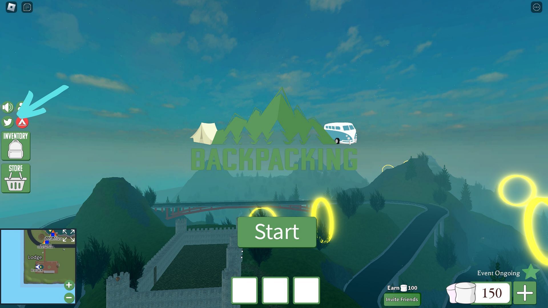 How to redeem codes for Backpacking (Image via Roblox || Sportskeeda)