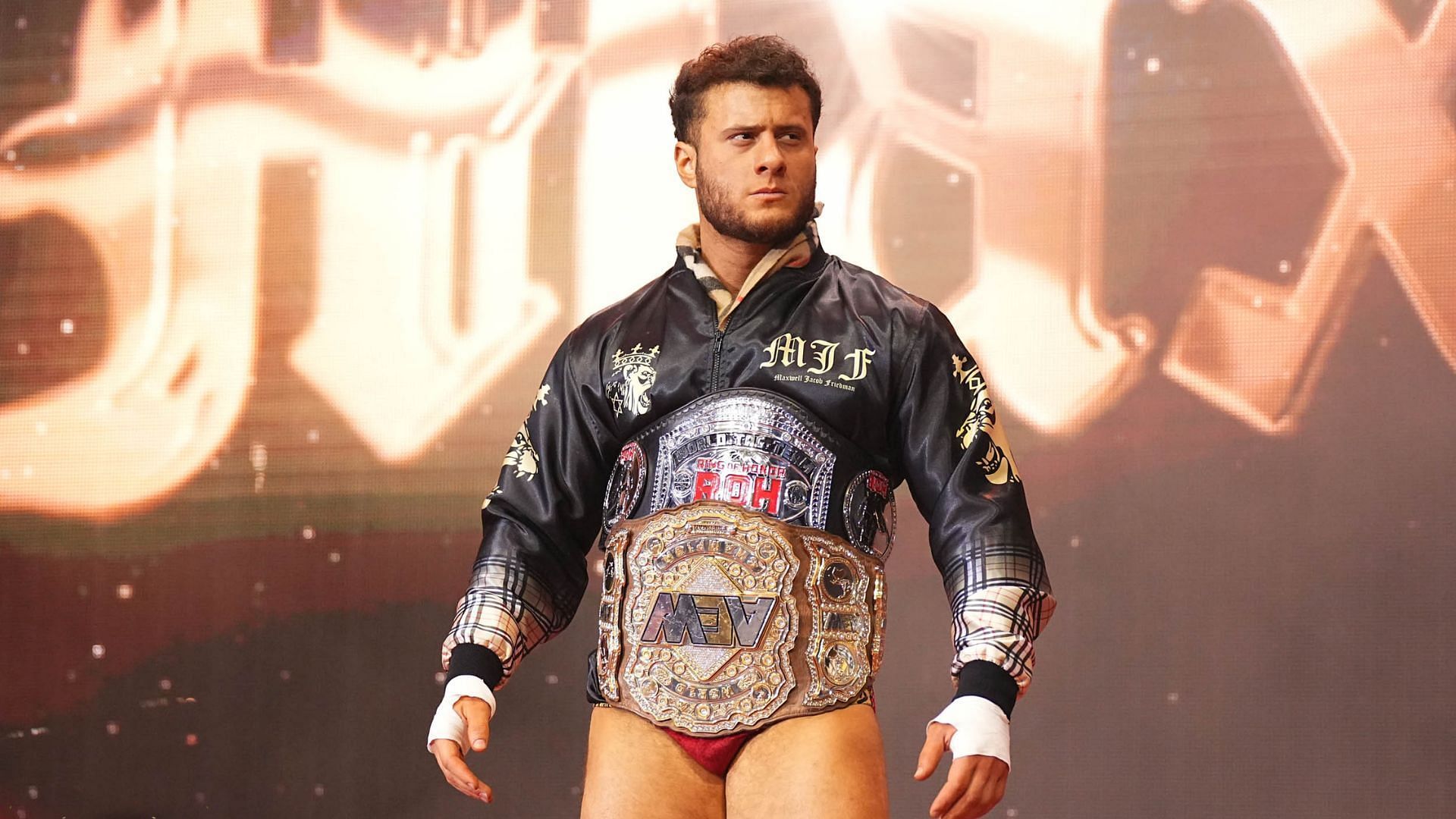 MJF is the longest reigning AEW World Champion [Photo courtesy of AEW