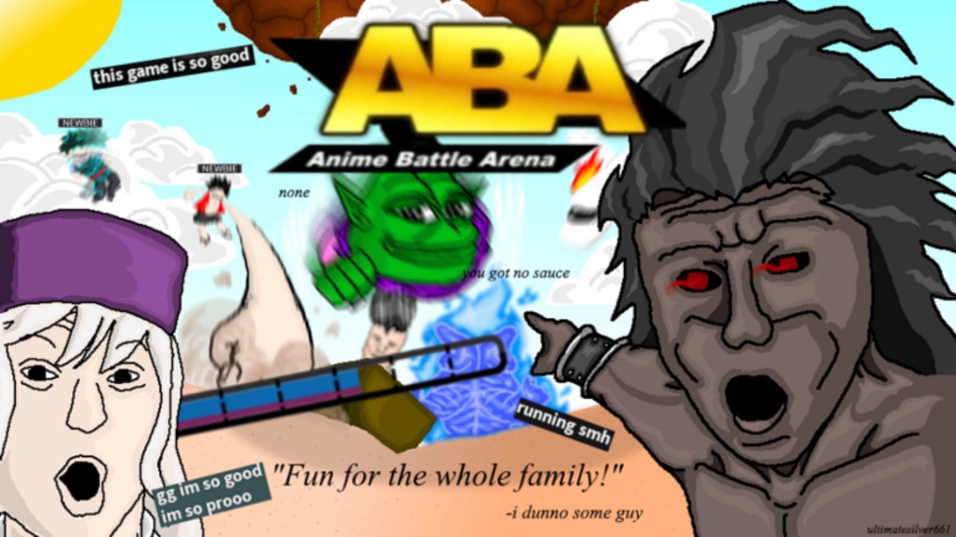 About Anime Battle Arena (Image via Roblox)