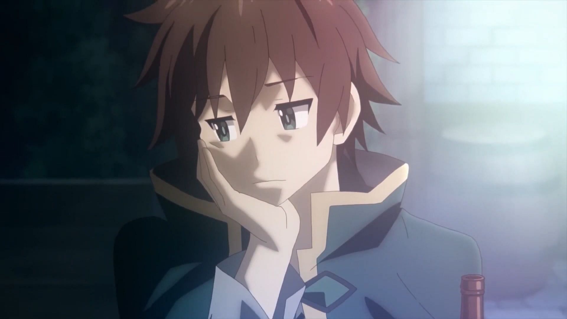 Kazuma as seen in the anime series (Image via Drive and Studio Deen)