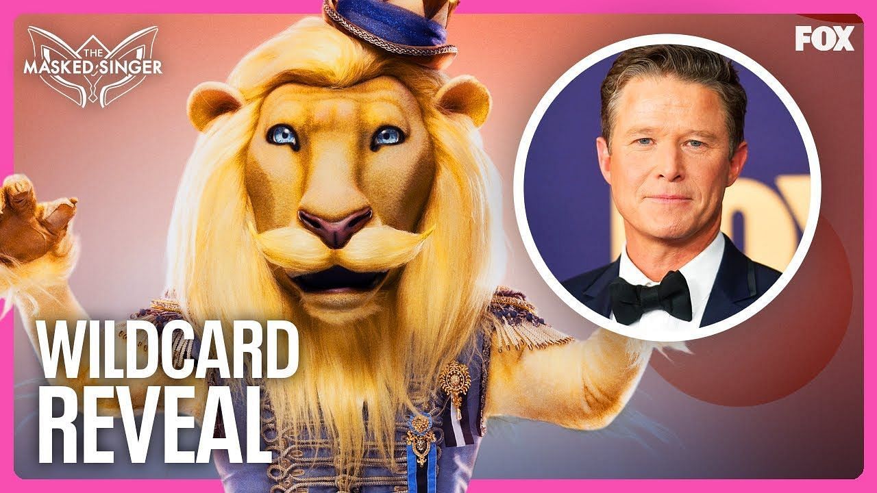 Wildcard Reveal: Billy Bush is Sir Lion (Image via Youtube/ The Masked Singer)