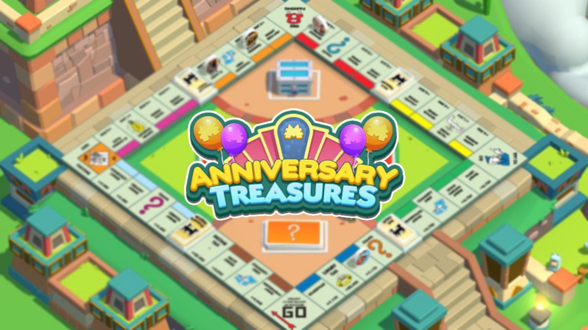 Monopoly Go Anniversary Treasures Dig Event