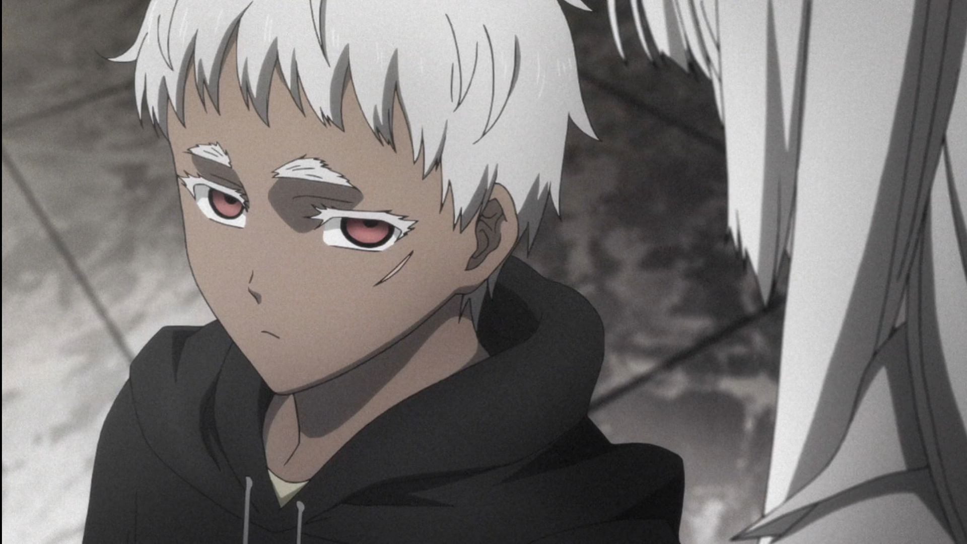 Jonah, one of many anime child soldiers in Jormungand (Image via Studio White Fox)