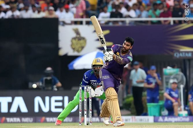 "Please don't spread such things!"- Venkatesh Iyer comments on viral Instagram reel of him laughing on RCB's bowling attack