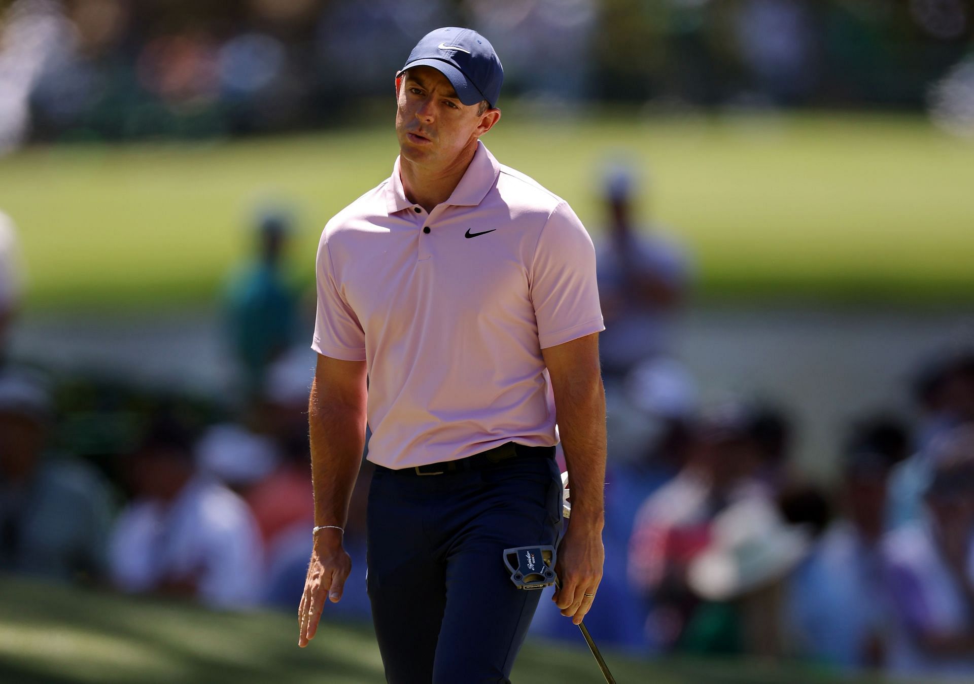 Rory McIlroy is behind at the Masters