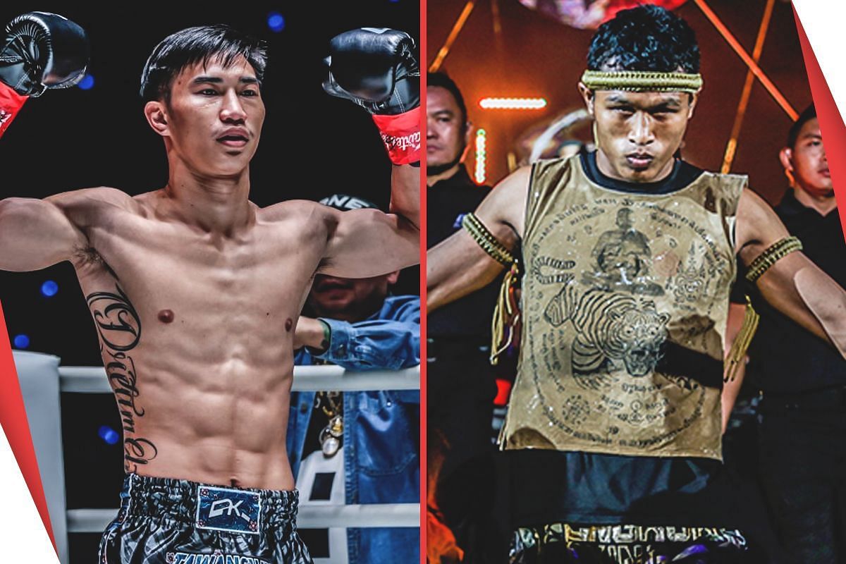 Tawanchai (L) eager to fight Jo Nattawut (R) in his &ldquo;best form&rdquo;. -- Photo by ONE Championship