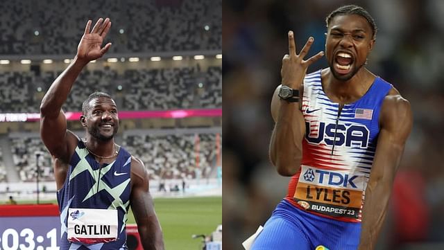 Justin Gatlin reveals 'formidable' USA 4x100m relay team ft. Noah Lyles ...