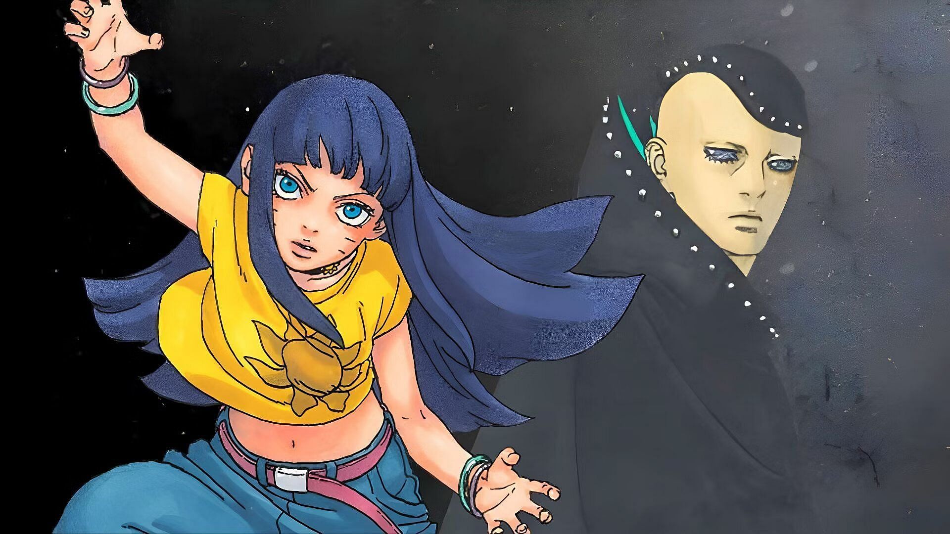Himawari and Jura in the manga (Image via Shueisha).