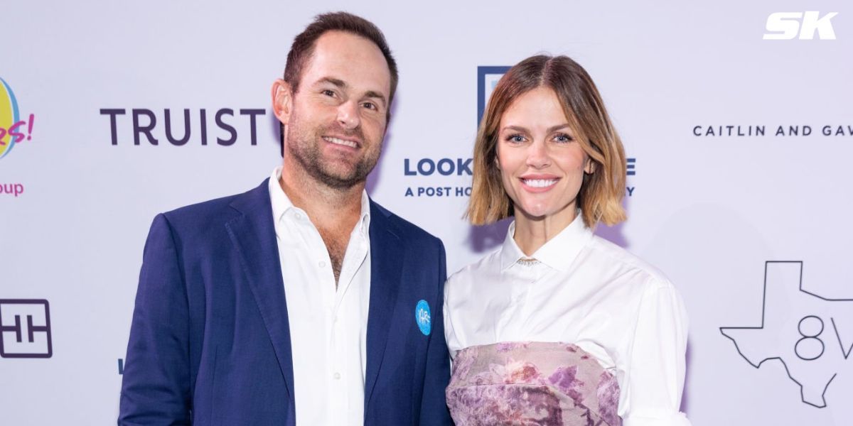 Andy Roddick and wife Brooklyn Decker 