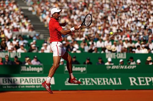 Djokovic at the Rolex Monte-Carlo Masters