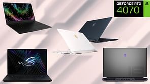 5 best RTX 4070 gaming laptops in 2024