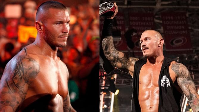 Randy Orton stole WWE title during SmackDown changing WrestleMania; ran away through the fans off-air