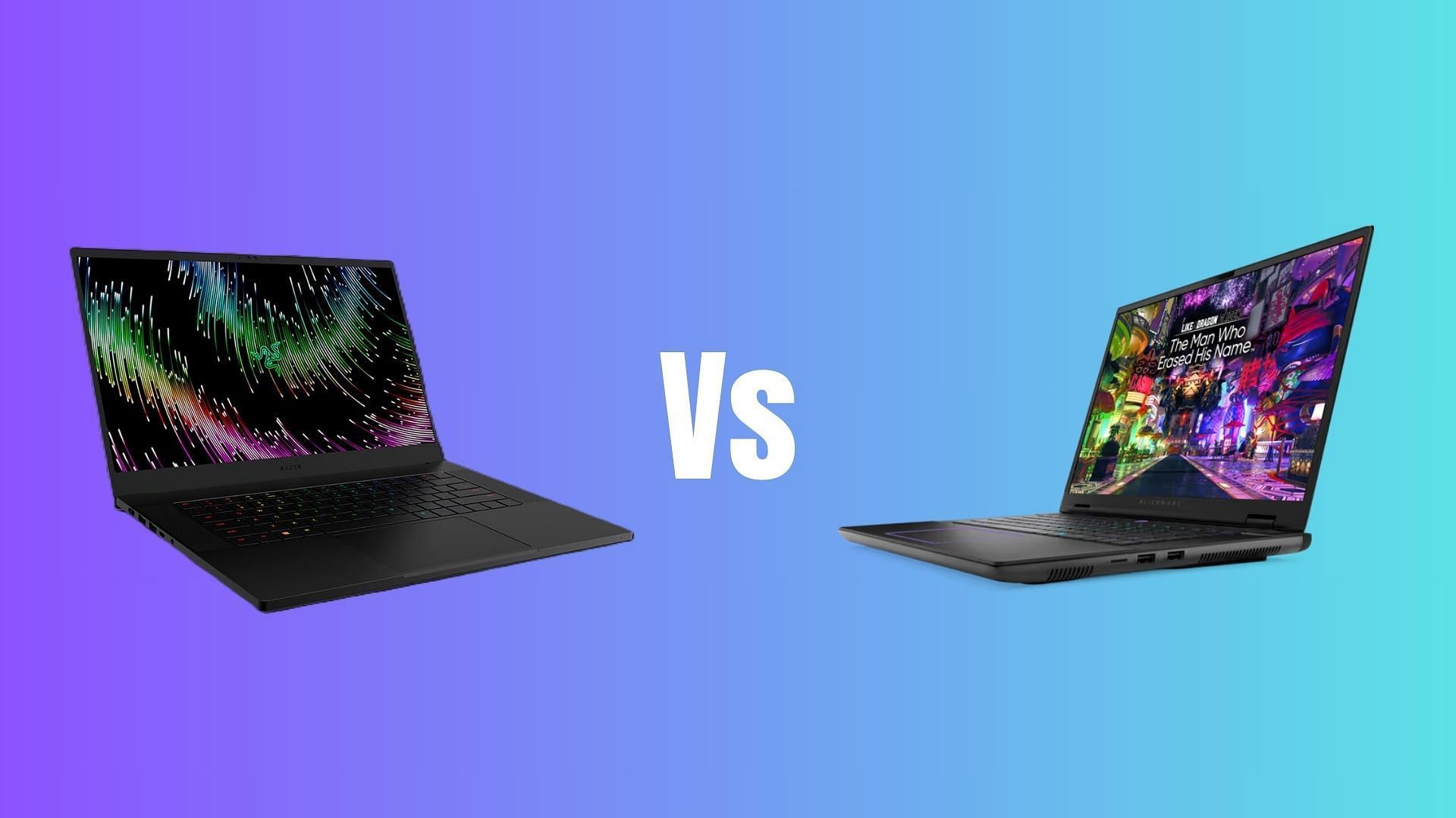 Razer Blade 15 vs Alienware m16 R2: Which is the better gaming laptop? (Image via Razer and Dell)