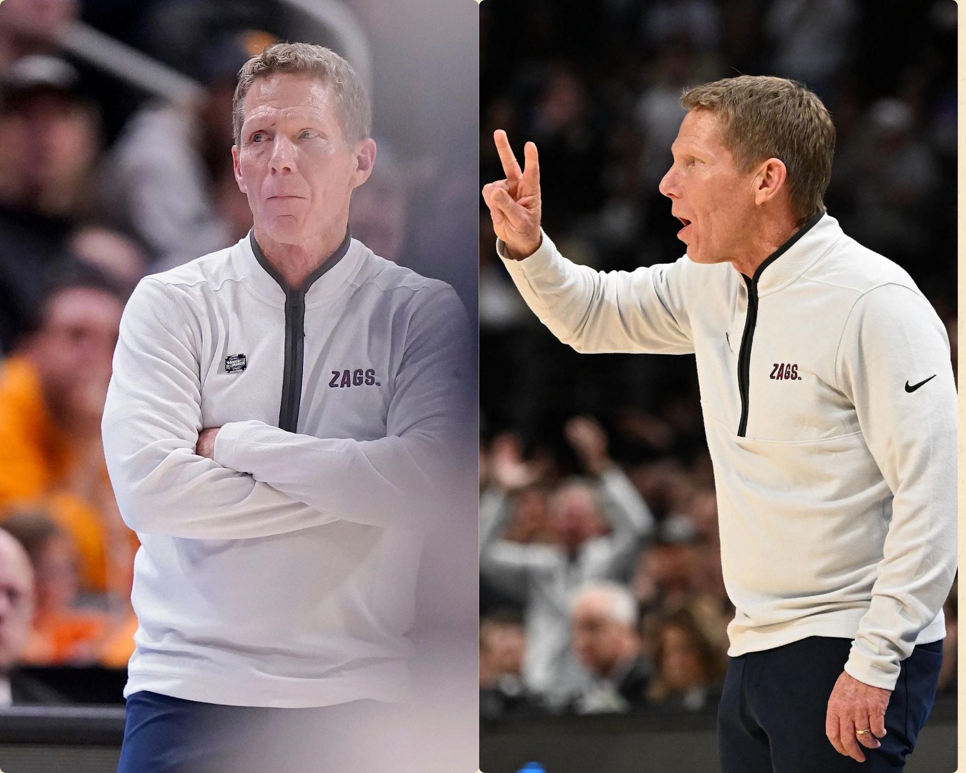 Gonzaga basketball coach, Mark Few