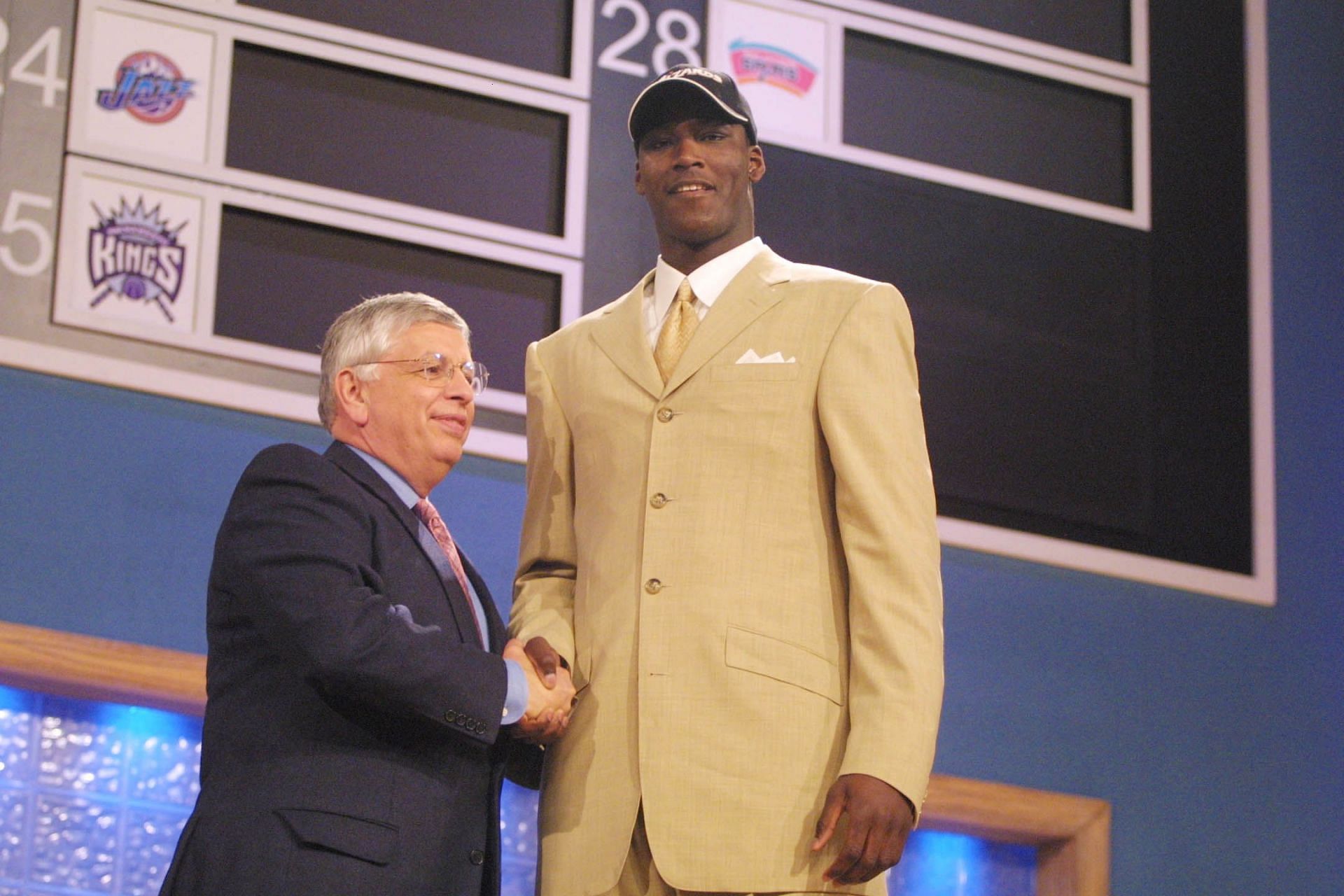 Kwame Brown was the first overall pick of the 2001 NBA Draft.