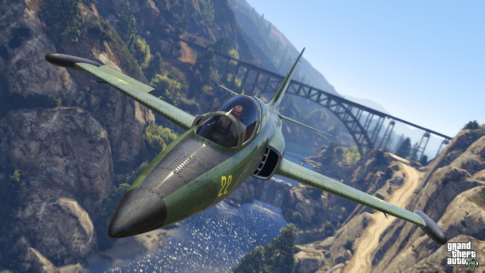 This plane is also available in story mode (Image via GTA Base)