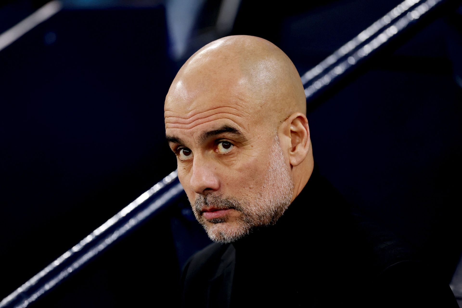 Pep Guardiola remained tight-lipped over the superstar duo.