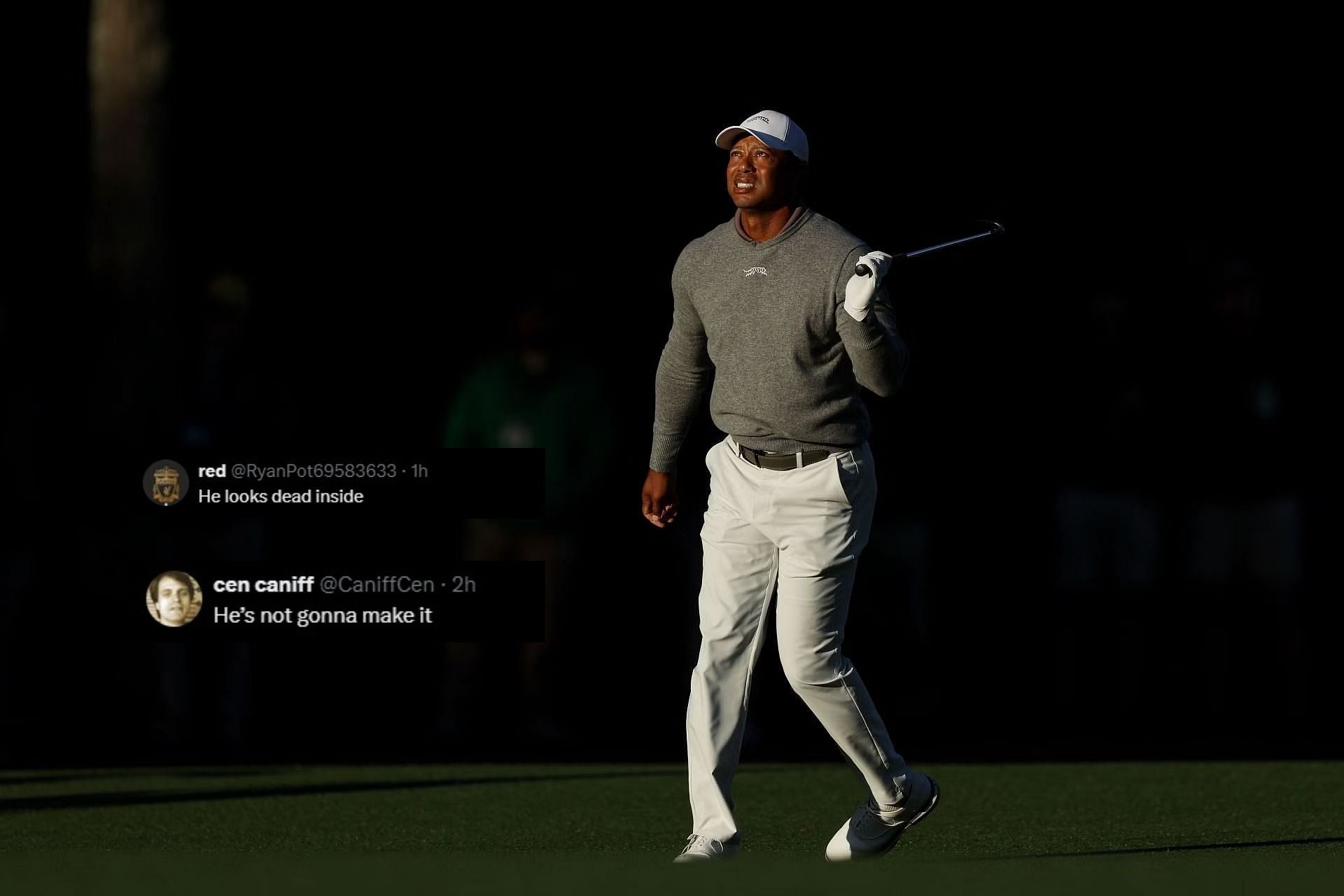 Tiger Woods (Image via Getty).