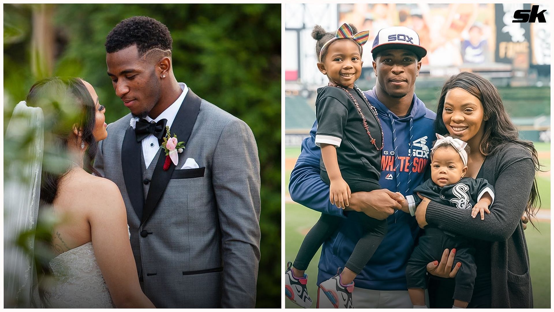 In Photos: Marlins shortstop Tim Anderson embraces fatherhood again with wife Bria as they welcome third child