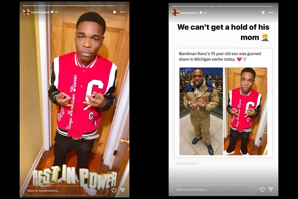 Rapper BandMan Kevo speaks out after the death of his 15-year-old son