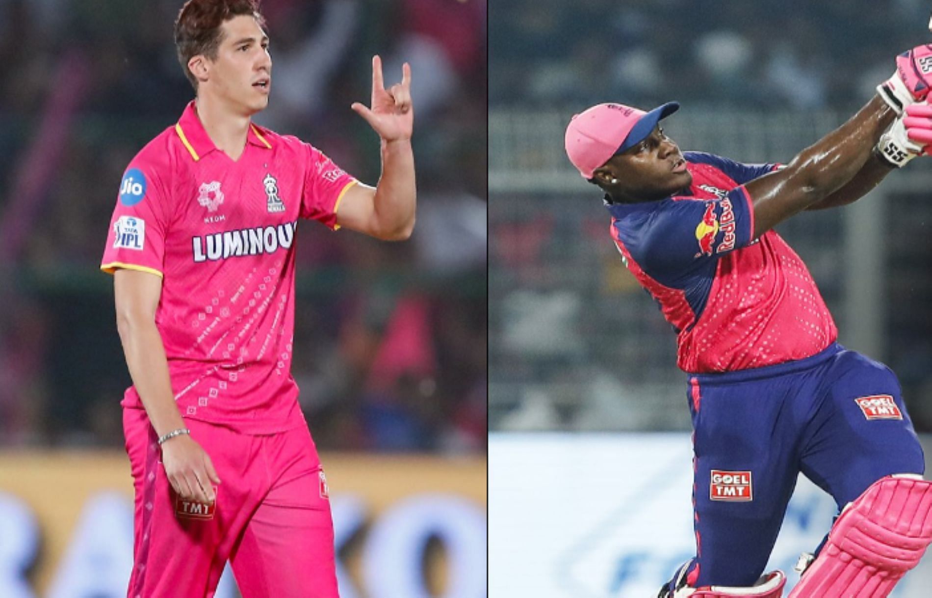 Both players have impressed thus far in IPL 2024 [Credit: RR Twitter handle]