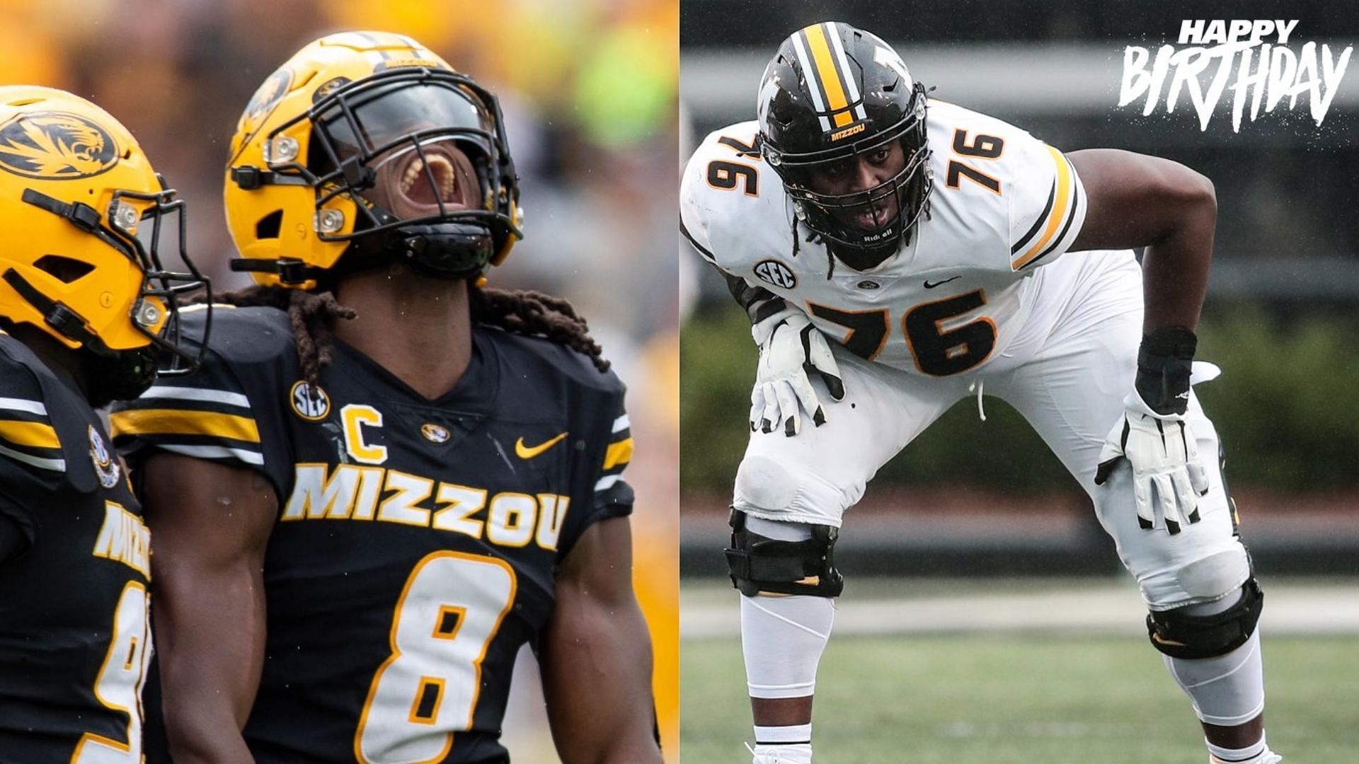 Six Missouri Tigers were drafted in the 2024 draft
