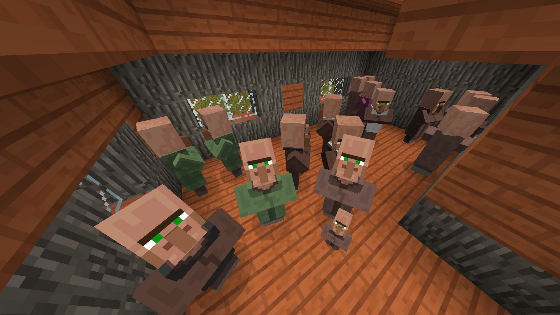 An unused villager variant now exists in Minecraft after the Village &amp; Pillage update (Image via Mojang)