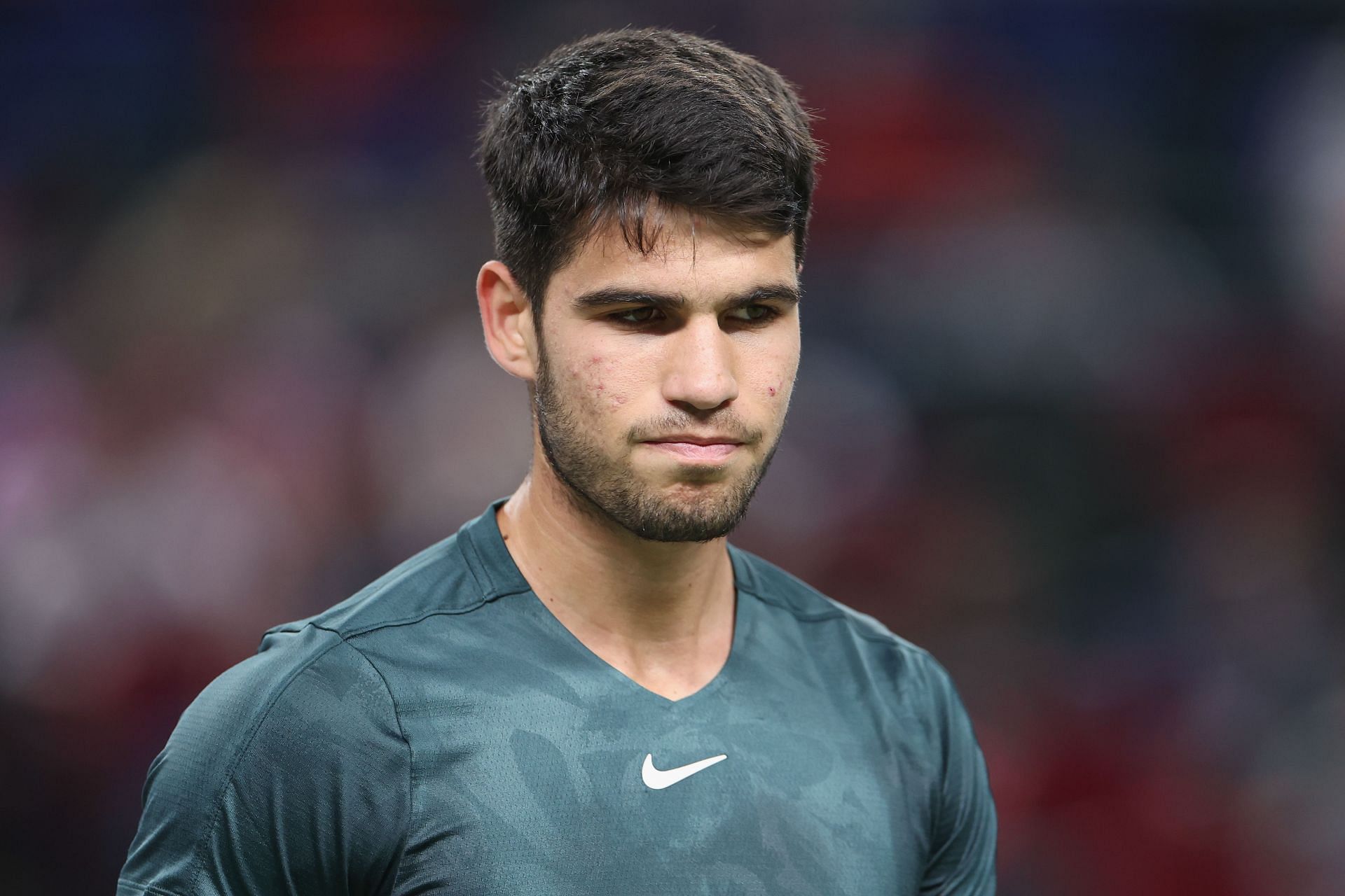 Carlos Alcaraz at the 2023 Shanghai Rolex Masters