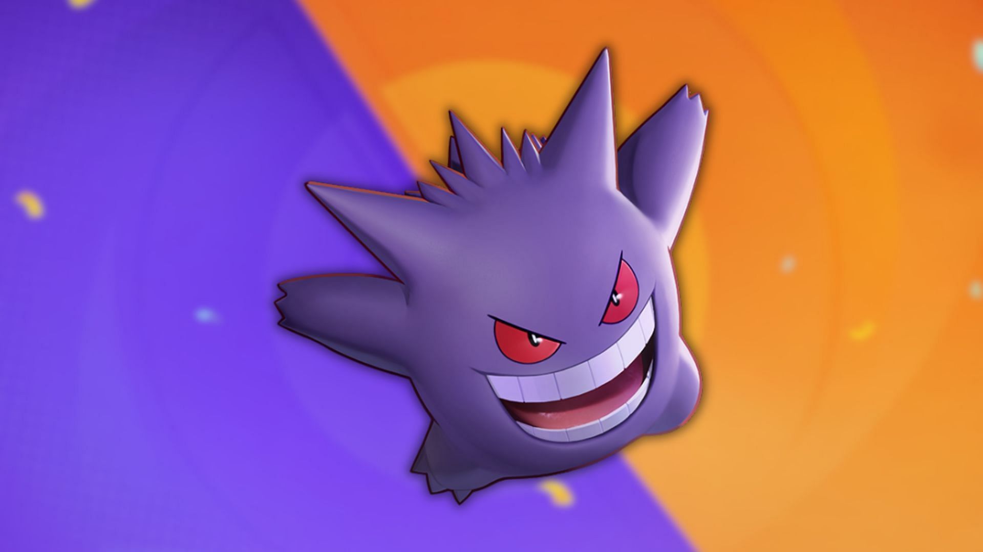 Gengar in the game (Image via The Pokemon Company)