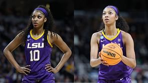 "Getting paid more than everybody else working there": Fans react as $1.8M NIL-valued Angel Reese links up with Raising Cane's ahead of WNBA Draft