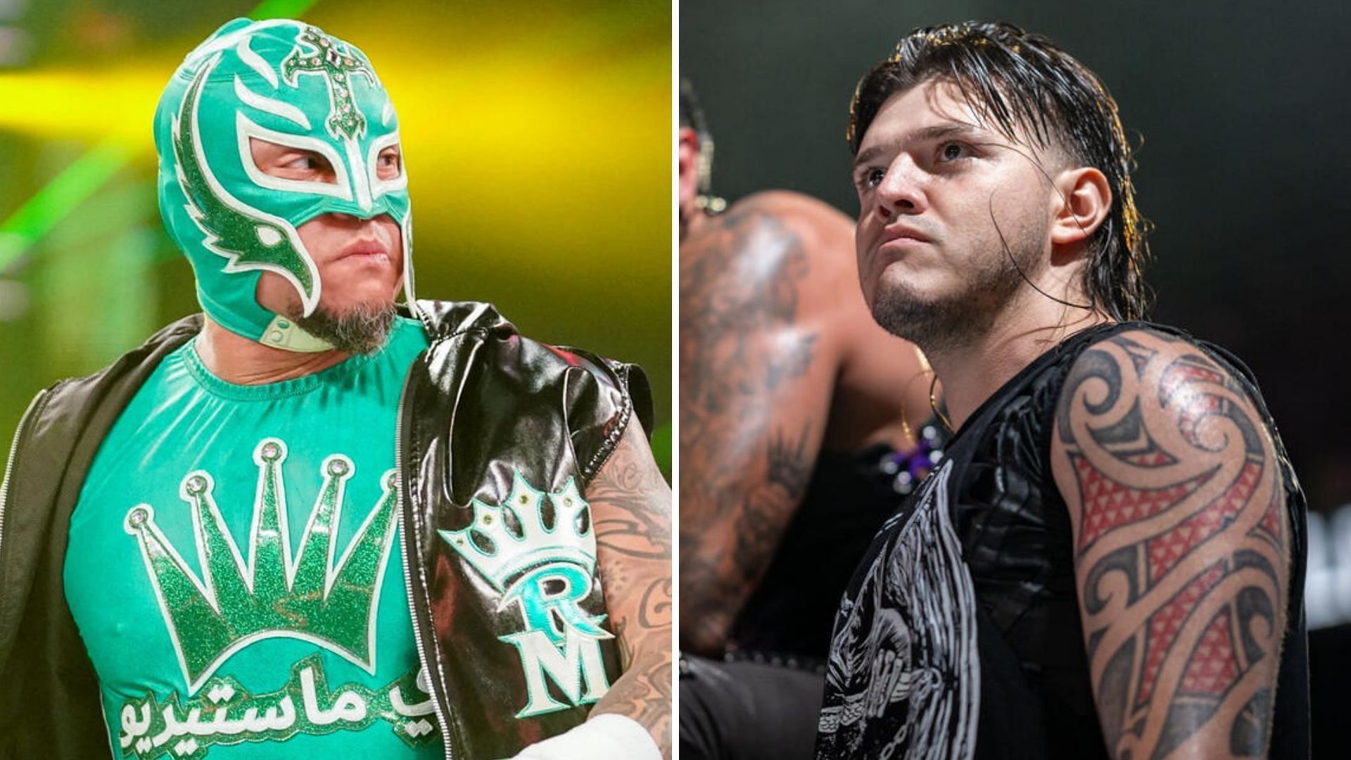 Rey Mysterio and Dominik Mysterio are not on good terms