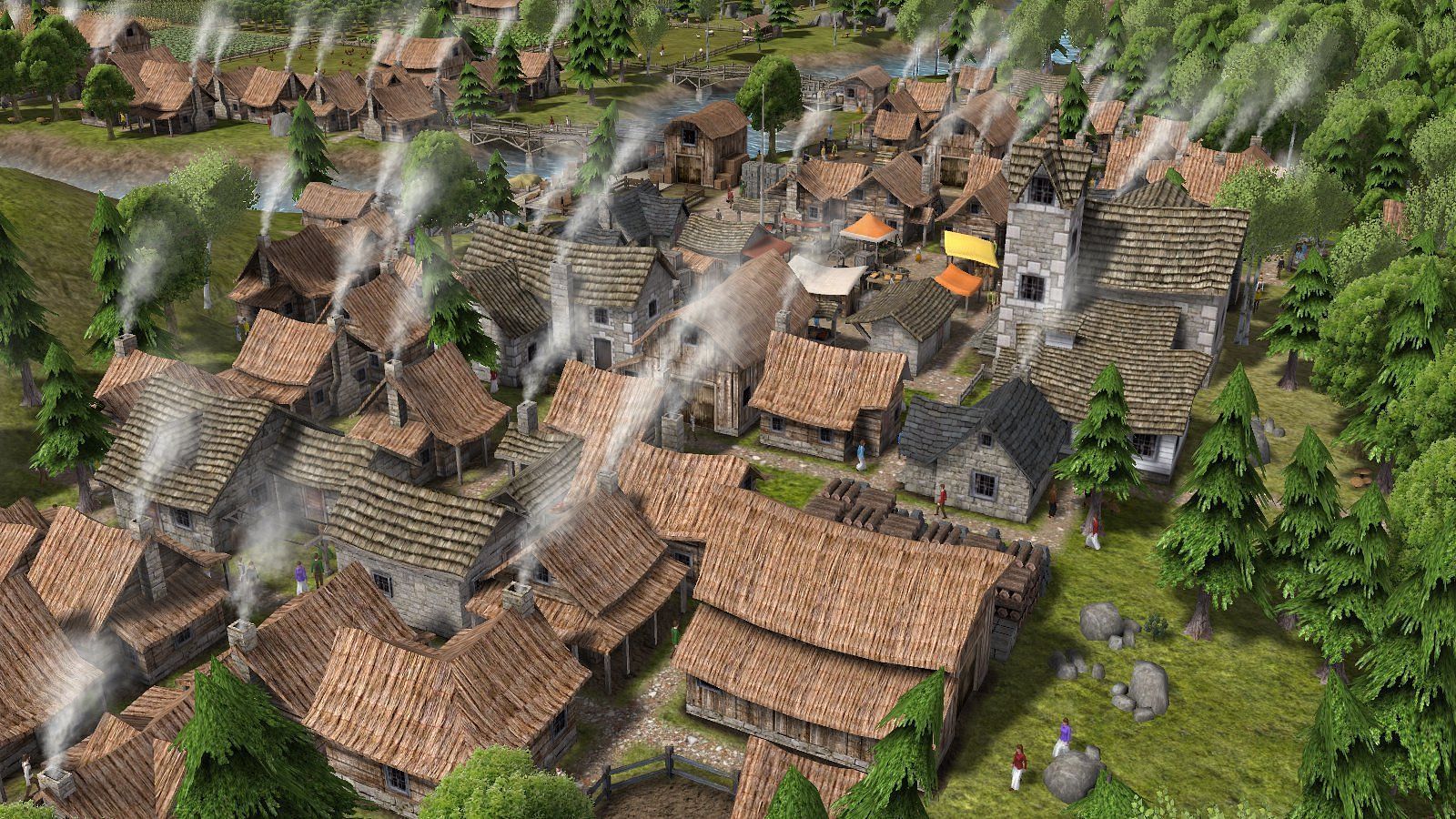 Banished is an amazing experience. (Image via Shining Rock Software)