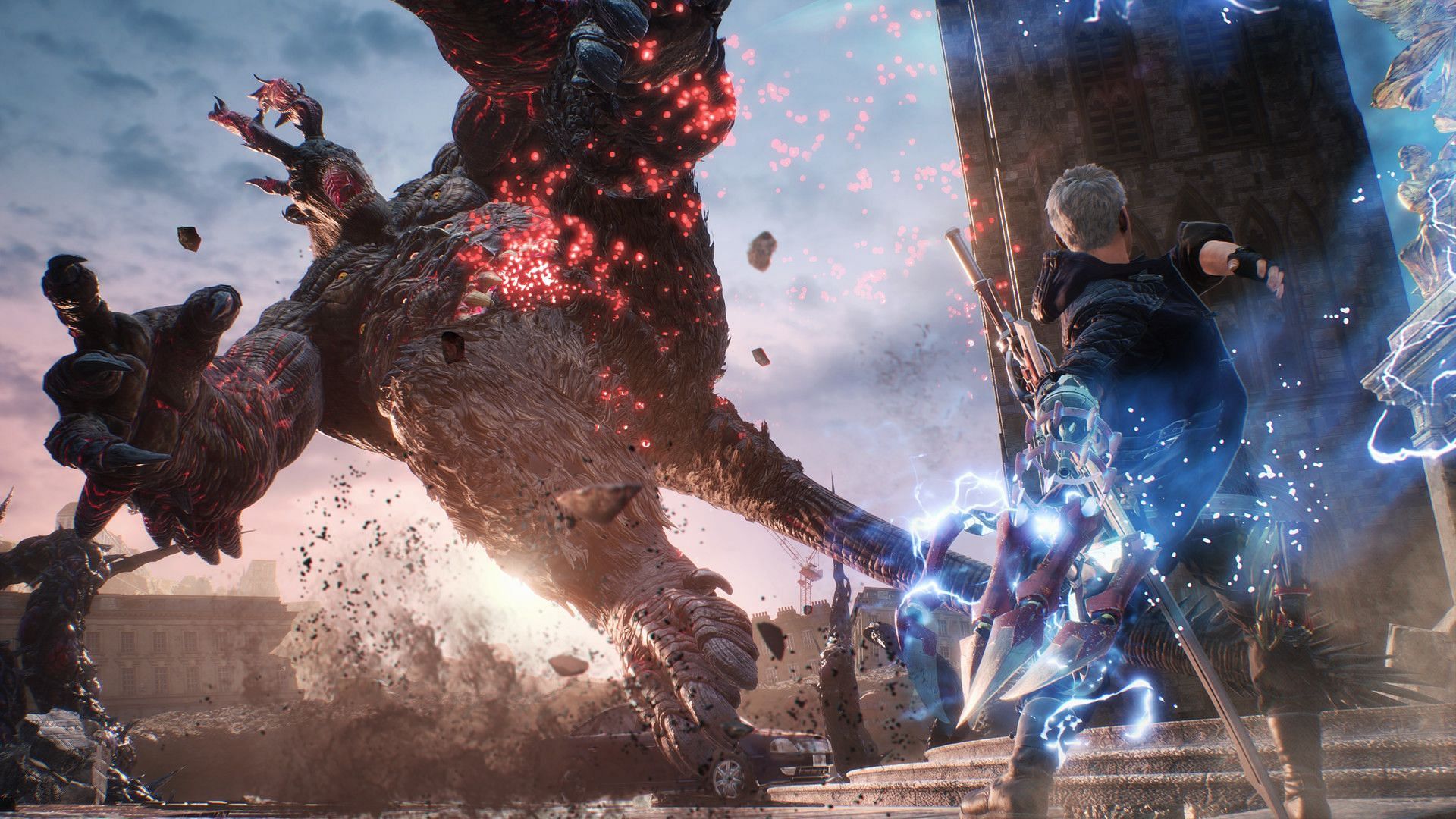 Games like Stellar Blade on PC: Devil May Cry 5 (Image via Capcom)